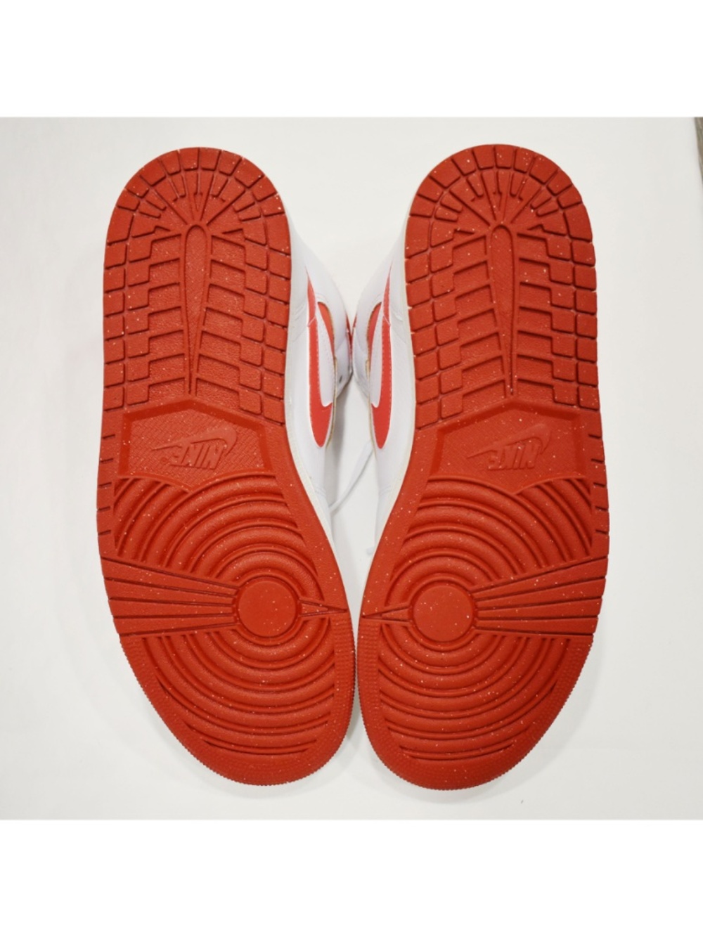 Premium Leather Air Jordan 1 Mid SE Dune Red FJ3458-160 Nike - Picture 9 of 14